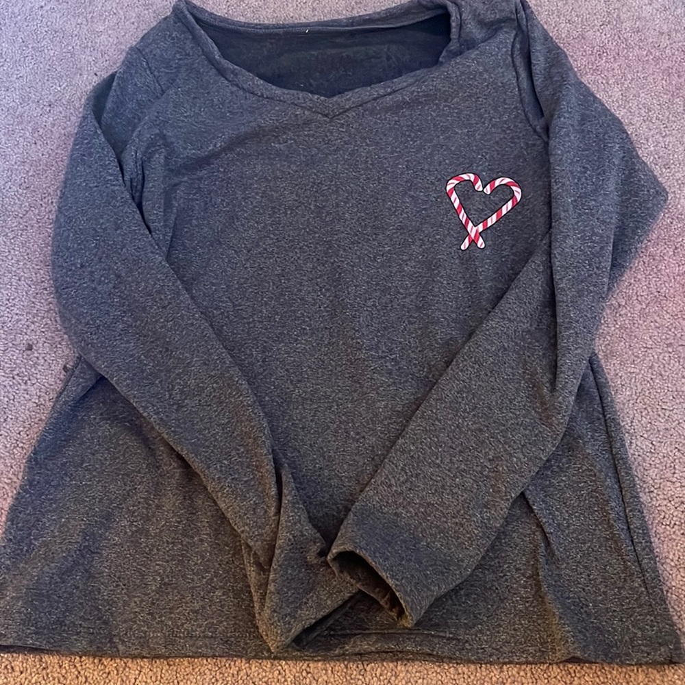 kids pajama top, grey, fleece shirt